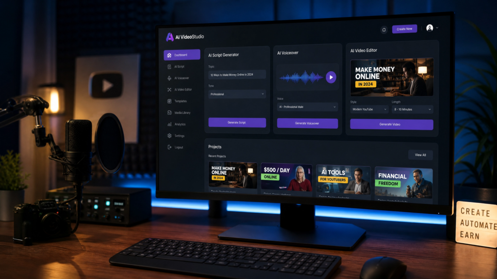 AI tools for passive income ideas