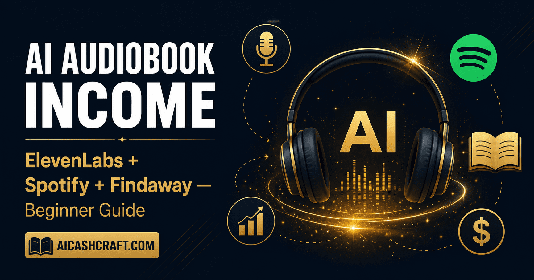 AI Audiobook Income: 4 Best Platforms to Sell AI Audiobooks and Earn Passive Income