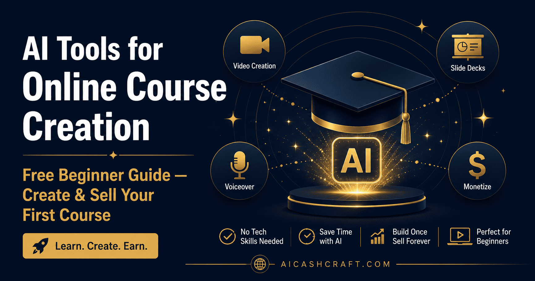 How to Create an Online Course With AI in a Weekend — Free Tools + Step-by-Step Guide