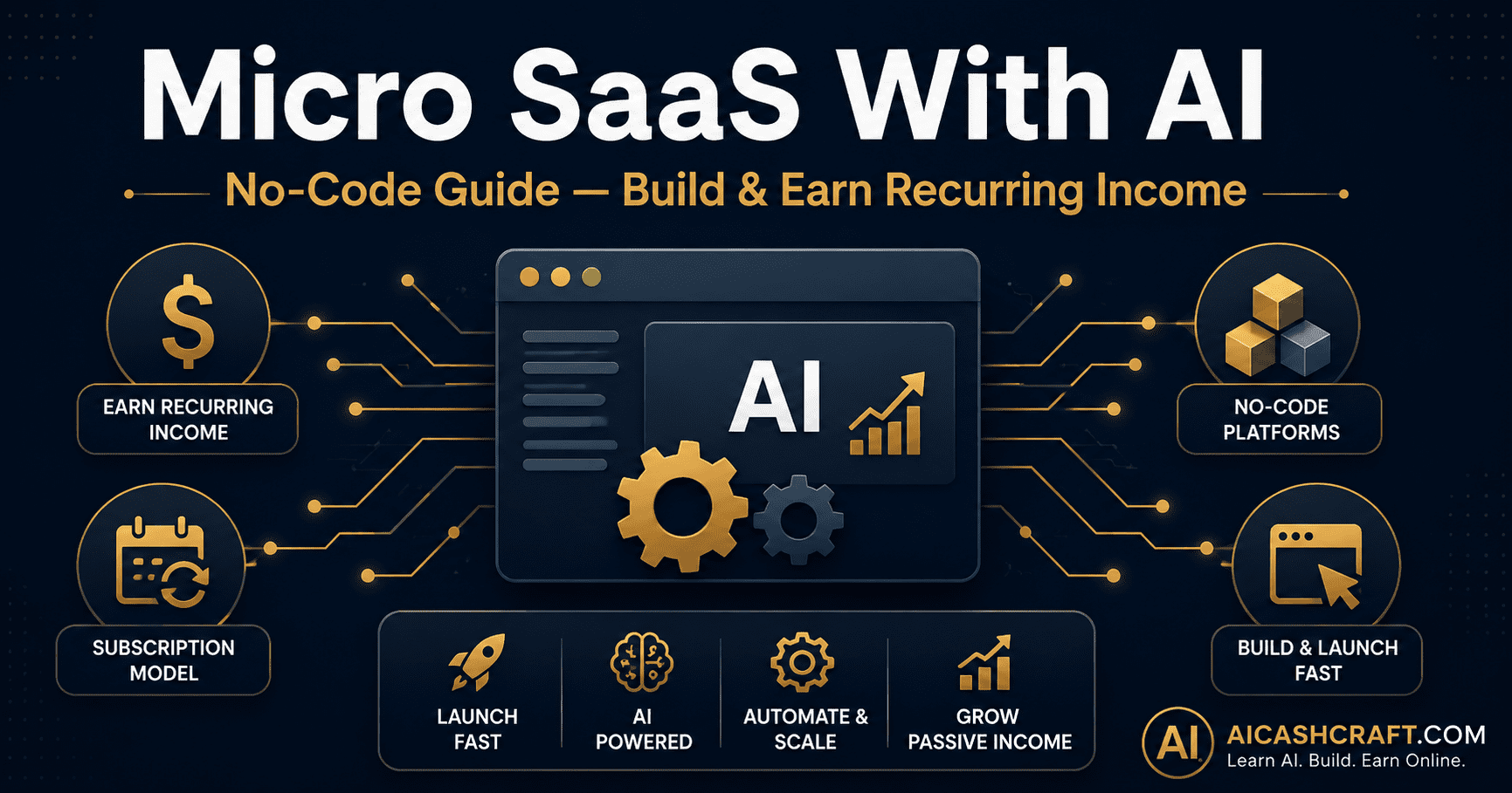 Micro SaaS With AI: 5 No-Code Ideas Beginners Can Build Today